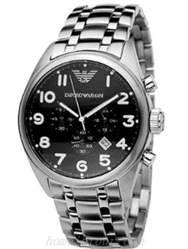 阿玛尼AR0508男表时尚男表系列-银色表带/表径&#8211;