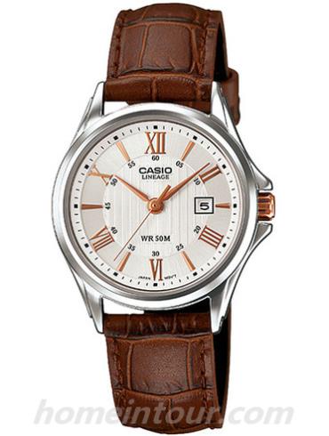 卡西欧LIS-203L-7AV女表LINEAGE系列-表带/表径&#8211;