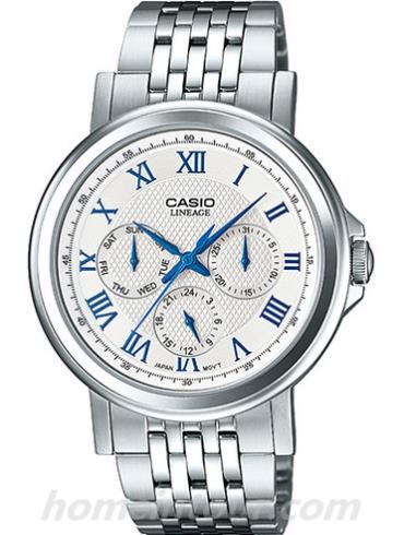 卡西欧LIN-304D-7AV女表LINEAGE系列-表带/表径&#8211;