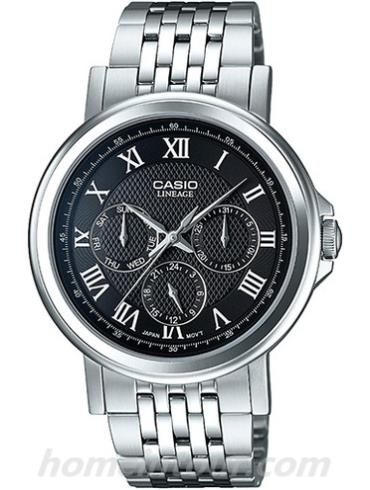 卡西欧LIN-304D-1AV女表LINEAGE系列-表带/表径&#8211;