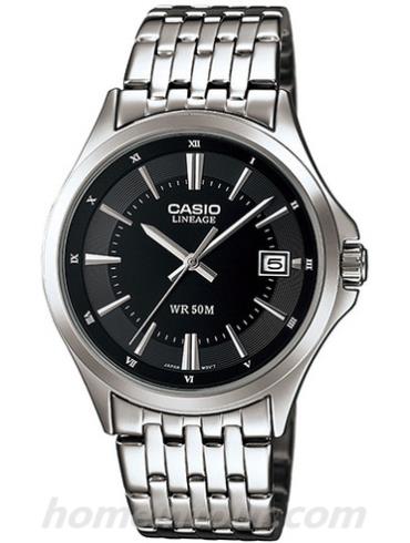 卡西欧LIN-204D-1AV女表LINEAGE系列-表带/表径&#8211;