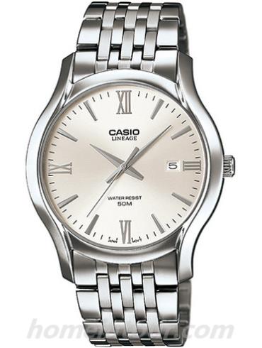 卡西欧LIN-200D-7AV女表LINEAGE系列-表带/表径&#8211;