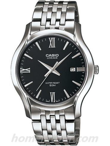 卡西欧LIN-200D-1AV女表LINEAGE系列-表带/表径&#8211;