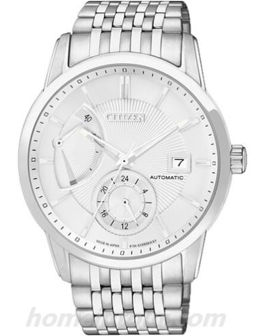 西铁城NB3000-56A男表机械系列-银色表带/表径42mm