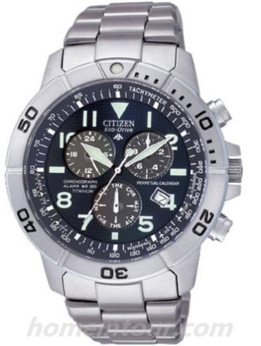 西铁城BL5257-62L男表-银色表带/表径42mm