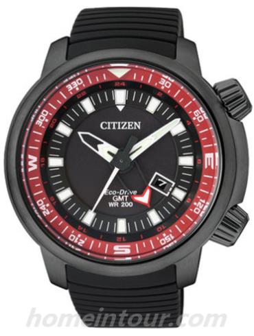 西铁城BJ7086-06E男表Promaster系列-黑色表带/表径49mm