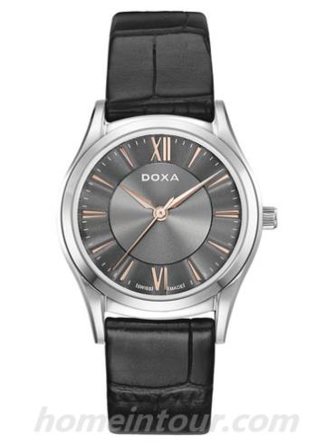 时度D202SGY女表行政系列-黑色表带/表径30mm