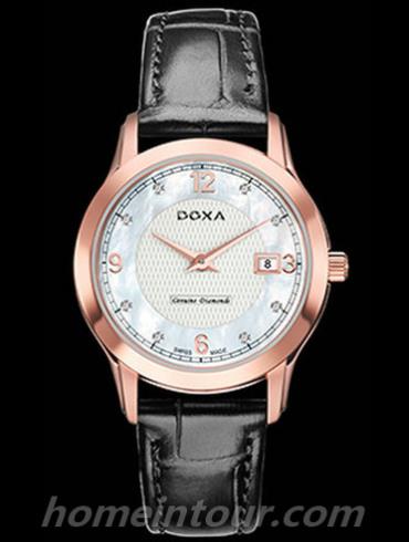 时度D168RWL女表行政系列-深灰色表带/表径30mm