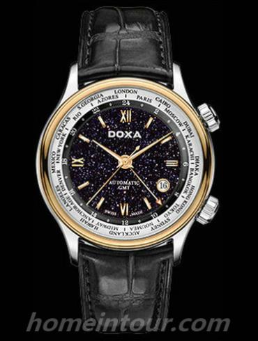 时度D181TBU男表格兰米特系列-黑色表带/表径42mm