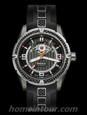 时度D166SBK男表托菲奥系列-黑色表带/表径43mm