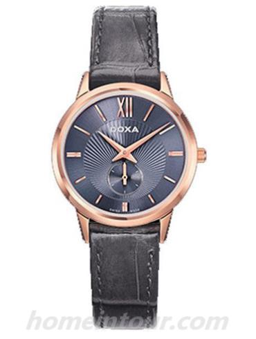 时度D156RBL女表行政超薄系列-灰色表带/表径29mm