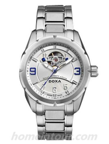 时度D109SSV男表托菲奥系列-银色表带/表径42mm