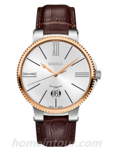 时度130.60.022.02男表杜克DUCA系列-棕色表带/表径41mm