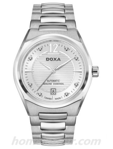 时度D189SSV男表贵丽系列-银色表带/表径40mm