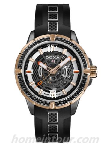 时度D192RBO男表托菲奥系列-黑色表带/表径48mm