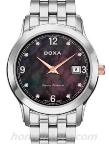 时度D168RBK女表行政系列-银色表带/表径30mm