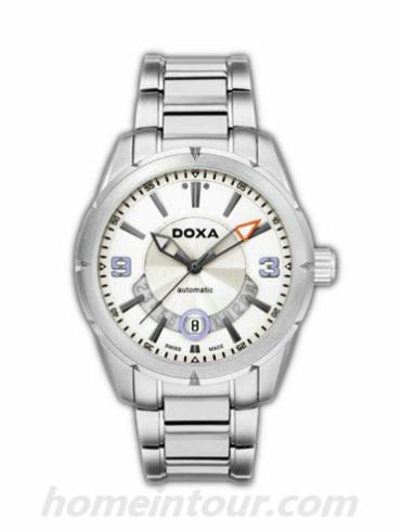 时度D159SWH男表托菲奥系列-银色表带/表径42mm