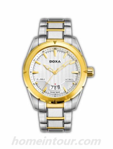 时度D112TWH男表托菲奥系列-间金色表带/表径42mm