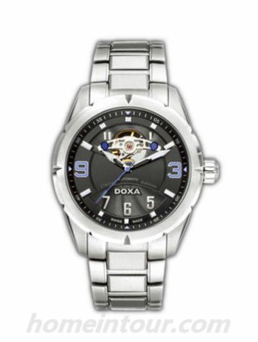 时度D109SBK男表托菲奥系列-银色表带/表径42mm