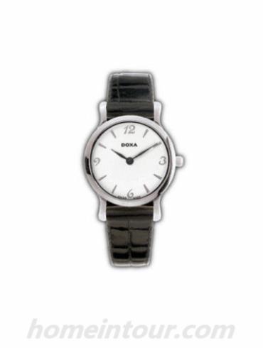 时度305.15.013.01女表特雷维尔超薄系列-黑色表带/表径25.5mm