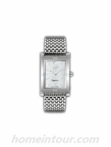 时度10034.10aME女表特雷维尔超薄系列-银色表带/表径18x22.5mm