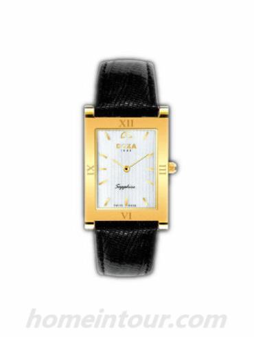 时度10033.30dNO男表特雷维尔超薄系列-黑色表带/表径24x29.4mm