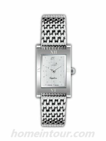 时度10033.10aME男表特雷维尔超薄系列-银色表带/表径24x29.4mm