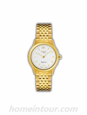 时度10032.30dME女表特雷维尔超薄系列-金色表带/表径24.5mm