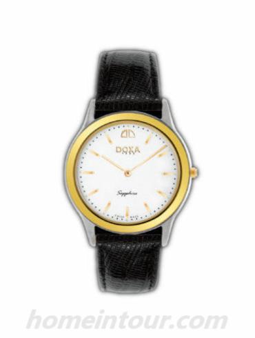 时度10031.20eNO男表特雷维尔超薄系列-黑色表带/表径35mm