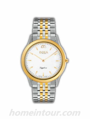 时度10031.20eME男表特雷维尔超薄系列-间金色表带/表径35mm