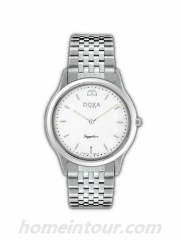 时度10031.10aME男表特雷维尔超薄系列-银色表带/表径35mm