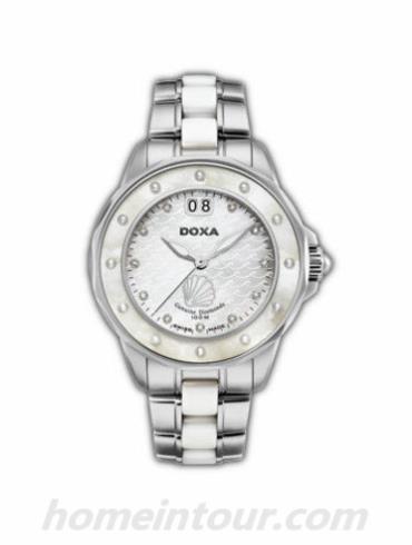 时度D151SMW女表深海瑰宝系列-银色表带/表径36mm