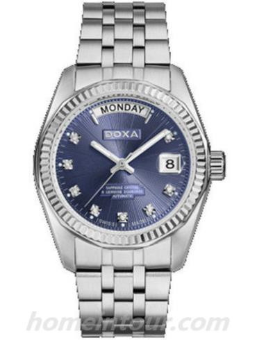 时度D145SBU男表绅豪系列-银色表带/表径40mm