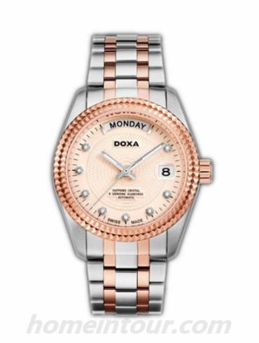 时度D141RRO男表绅豪系列-间金色表带/表径40mm