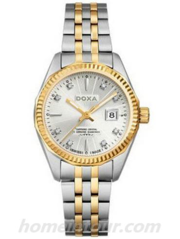 时度D136TWH女表绅豪系列-间金色表带/表径29mm