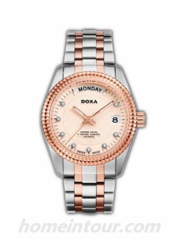 时度D131RRO男表绅豪系列-间金色表带/表径37.75mm