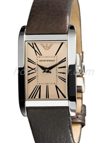 阿玛尼AR2032男表时尚男表系列-棕色表带/表径&#8211;