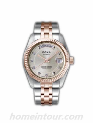 时度D105RIY男表绅豪系列-间金色表带/表径37.5mm