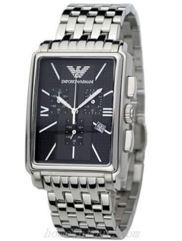 阿玛尼AR0142男表时尚系列-银色表带/表径&#8211;