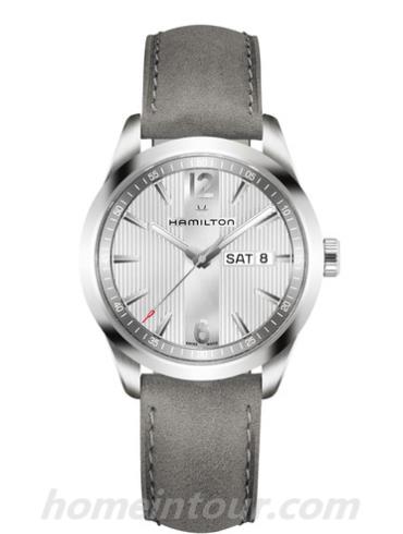 汉米尔顿H43311915男表Broadway百老汇系列-灰色表带/表径40mm