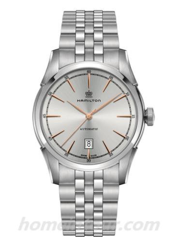 汉米尔顿H42415051男表美国经典系列-银色表带/表径42mm