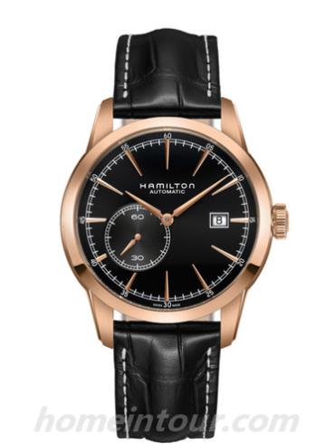 汉米尔顿H40545731男表美国经典系列-黑色表带/表径42mm