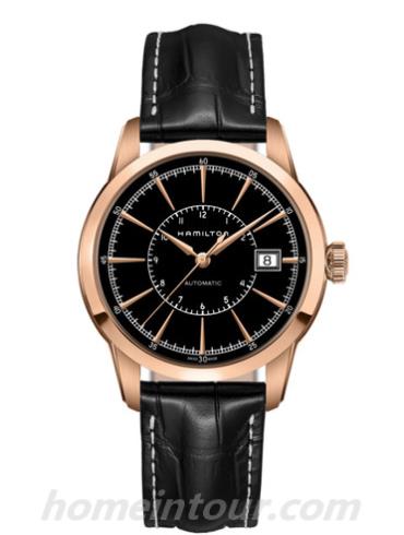 汉米尔顿H40505731男表美国经典系列-黑色表带/表径40mm