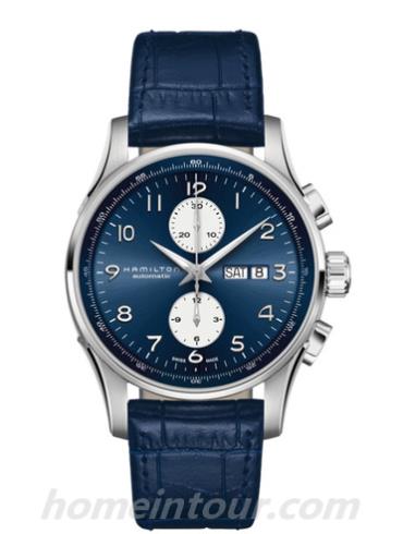 汉米尔顿H32766643男表美国经典爵士系列-黑色表带/表径45mm