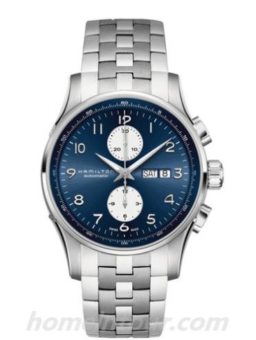 汉米尔顿H32766143男表美国经典爵士系列-银色表带/表径41mm