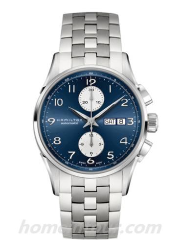 汉米尔顿H32576141男表美国经典爵士系列-银色表带/表径41mm