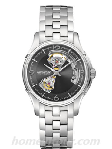 汉米尔顿H32565185男表美国经典爵士系列-银色表带/表径40mm