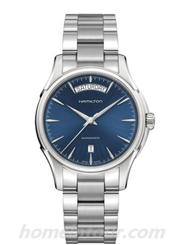 汉米尔顿H32505141男表美国经典爵士系列-银色表带/表径40mm