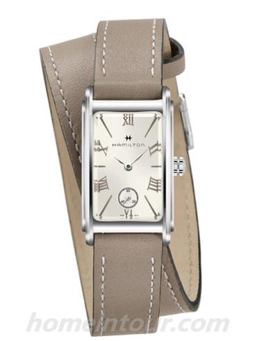 汉米尔顿H11221914女表美国经典系列-灰色表带/表径18.7x27mm