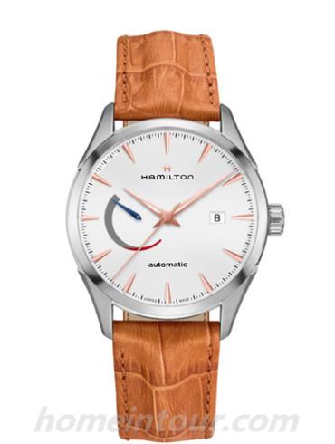 汉米尔顿H32635511男表美国经典爵士系列-驼棕色表带/表径42mm